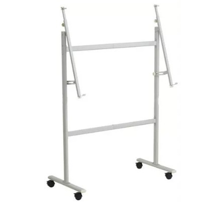 Stand metalic mobil pentru tabla magnetica, 90x120 pana la 120x300
