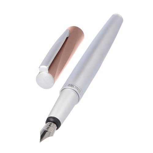 Stilou Online, rose, culoare scriere albastru