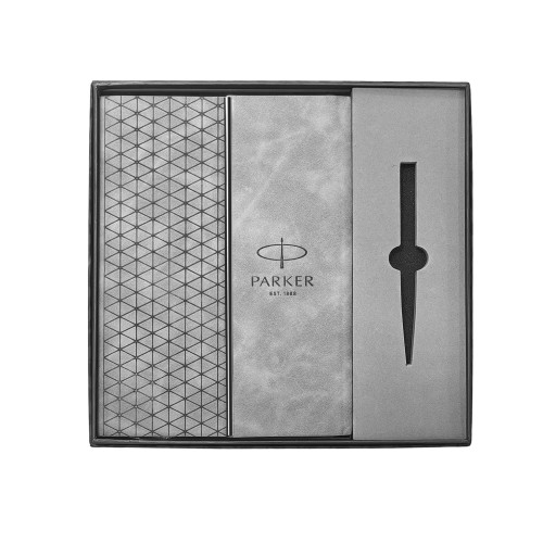 Caseta cadou cu mapa tip plic grey A5