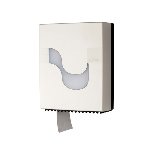 Dispenser hartie igienica mini jumbo, megamini alb