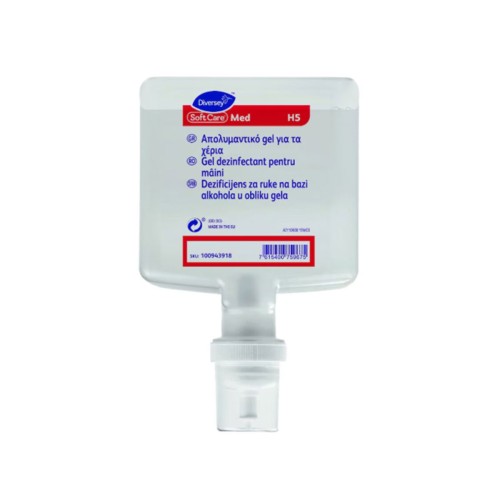 Gel dezinfectant pentru maini Soft Care Med H5, 1.3L