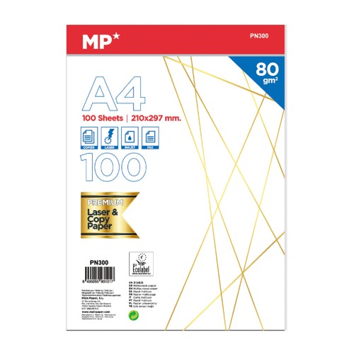 Top hartie Main Paper, A4, 100 file, 80 g/mp