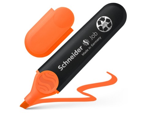Textmarker Schneider Job portocaliu