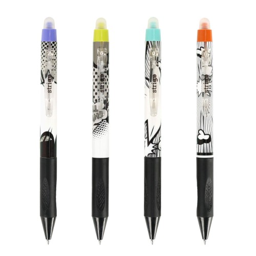 Pix Strigo, cerneala cu stergere, Comic