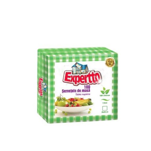 Servetele de masa Fiore, 1 strat, 100 bucati/pachet